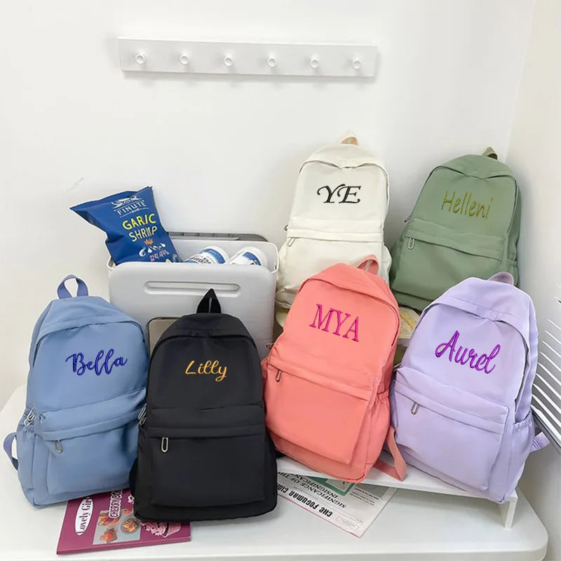 Personalized Clear-Themed Backpack for Kids and Children