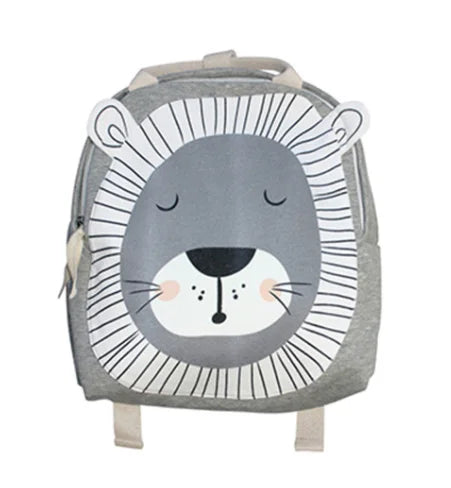 Personalized Embroidery Children Backpack Animals Design Girl Boys Backpack Toddler Kids School Bag Kindergarten Cartoon Bag