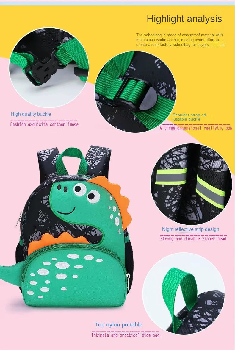 Personalized Cartoon Kids Backpack