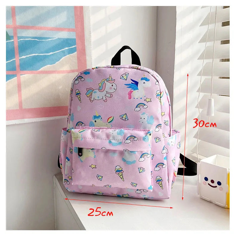 Lightweight Cartoon Rucksack for Toddlers and Preschoolers