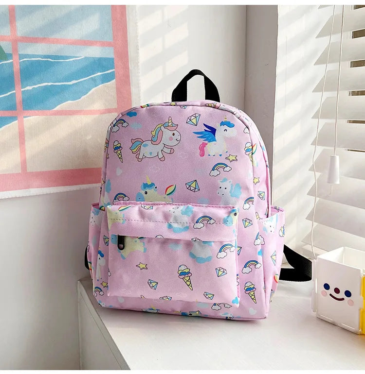 Lightweight Cartoon Rucksack for Toddlers and Preschoolers