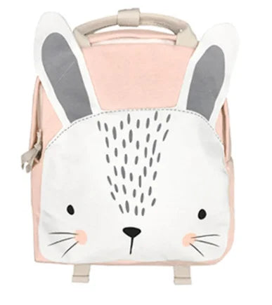 Personalized Embroidery Children Backpack Animals Design Girl Boys Backpack Toddler Kids School Bag Kindergarten Cartoon Bag